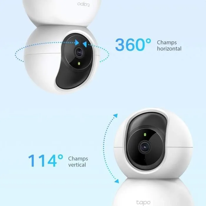 TP-Link Tapo C200 Cámara de Seguridad Wi-Fi Rotatoria 1080p Full HD TP-Link Tapo C200 Cámara de Seguridad Wi-Fi Rotatoria 1080p Full HD
