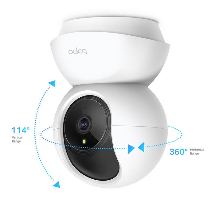 TP-Link Tapo C200 Cámara de Seguridad Wi-Fi Rotatoria 1080p Full HD TP-Link Tapo C200 Cámara de Seguridad Wi-Fi Rotatoria 1080p Full HD