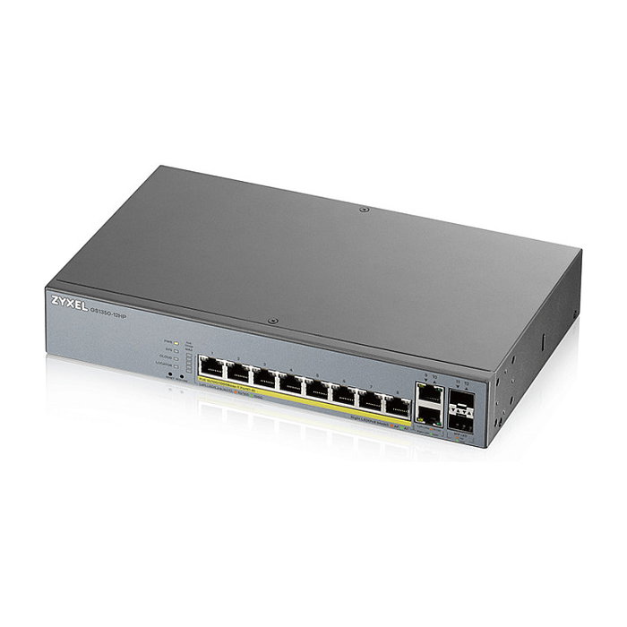 Zyxel GS1350-12HP-EU0101F Switch Gestionado L2 con 12 Puertos y PoE 130W