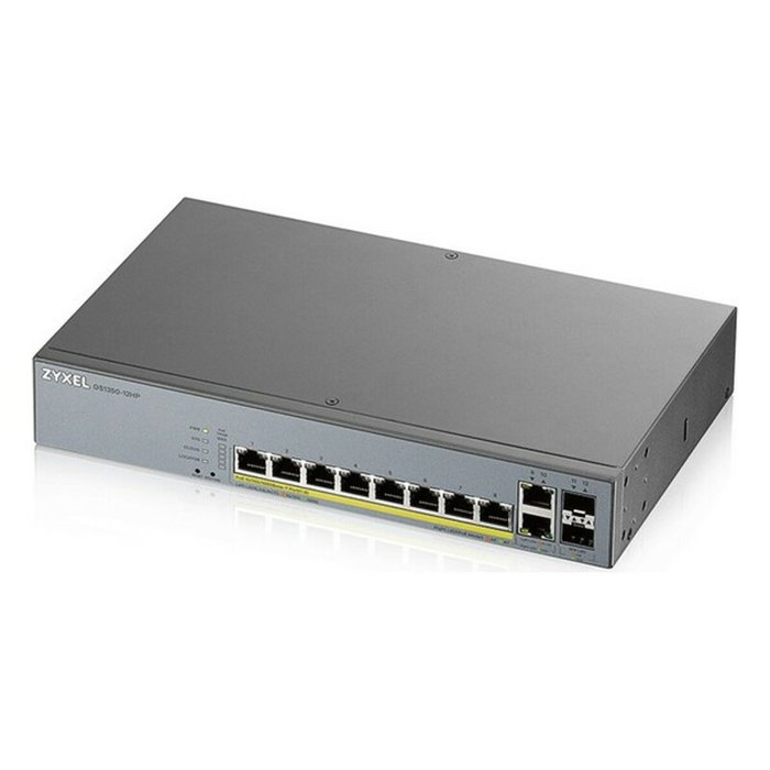 Zyxel GS1350-12HP-EU0101F Switch Gestionado L2 con 12 Puertos y PoE 130W