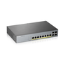 Zyxel GS1350-12HP-EU0101F Switch Gestionado L2 Gigabit Ethernet 10 Puertos PoE Gris