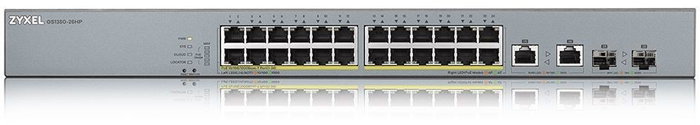 Zyxel GS1350-26HP-EU0101F Switch Gestionado L2 con 24 Puertos PoE+ y 2 Puertos Combo SFP Zyxel GS1350-26HP-EU0101F Switch Gestionado L2 con 24 Puertos PoE+ y 2 Puertos Combo SFP
