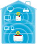 FRITZ!WLAN 600 Repetidor WiFi, 600 Mbps, MIMO 2x2, Mesh, MPS, Bajo Consumo - 20002885