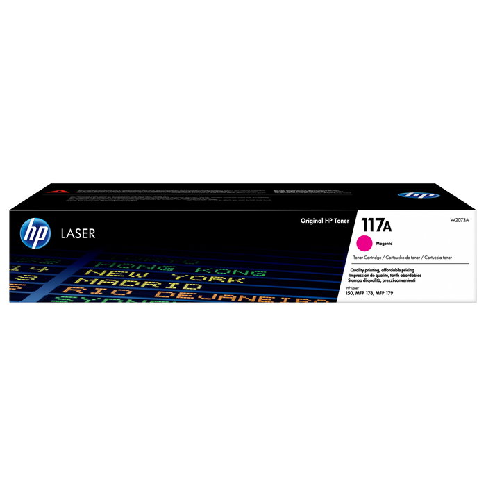 HP Tóner Original 117A W2073A Magenta HP Tóner Original 117A W2073A Magenta