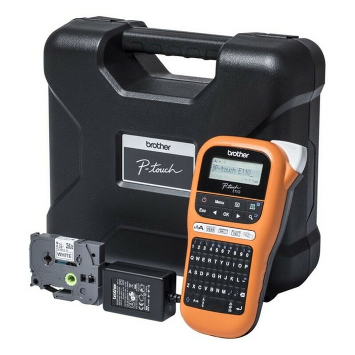 Brother P-TOUCH PT-E110VP Rotuladora Profesional con Teclado QWERTY