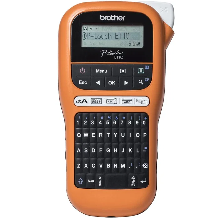 Brother P-TOUCH PT-E110VP Rotuladora Profesional con Teclado QWERTY