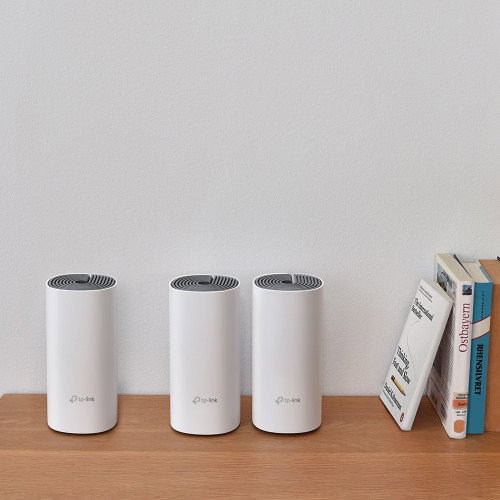 TP-Link Deco E4 Sistema Mesh Wi-Fi 5 Doble Banda (Pack de 3)
