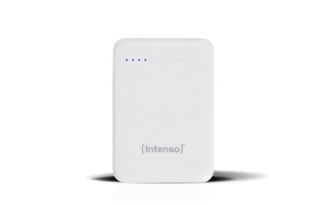 Intenso 7313530 Powerbank 10000 mAh Blanco, Batería Externa Portátil Recargable Ultra Slim