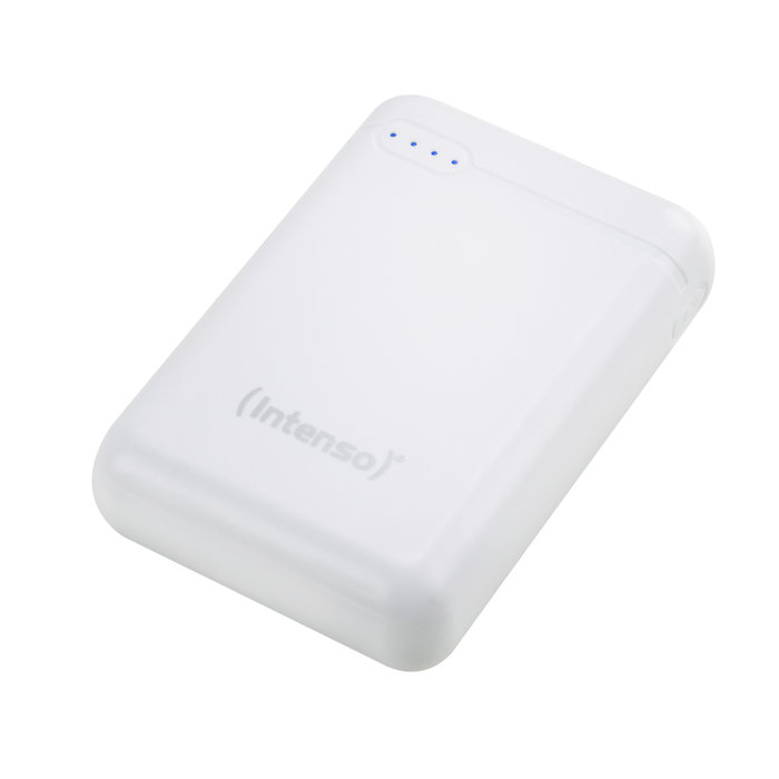 Intenso 7313530 Powerbank 10000 mAh Blanco, Batería Externa Portátil Recargable Ultra Slim