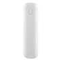 Intenso XS10000 Power Bank 10000 mAh Portátil con Pantalla LED, USB-C y Cable Incluido, Color Blanco Slim