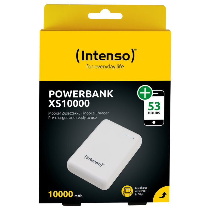 Intenso Powerbank XS10000 10000 mAh Blanco Intenso Powerbank XS10000 10000 mAh Blanco