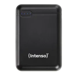 Intenso 7313530 Powerbank 10000 mAh Slim Negro Batería Externa con Pantalla LED y USB Tipo C