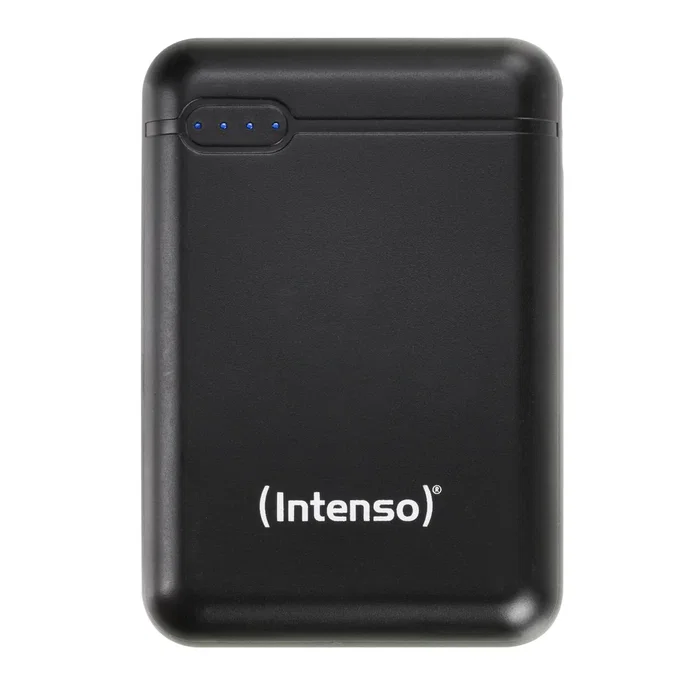 Intenso 7313530 Powerbank 10000 mAh Slim Negro Batería Externa con Pantalla LED y USB Tipo C