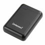 Intenso XS10000 Power Bank Batería Externa Slim 10000mAh Recargable, Negro, Ref. 7313530, Entrada/Salida USB-C, Protecciones Avanzadas