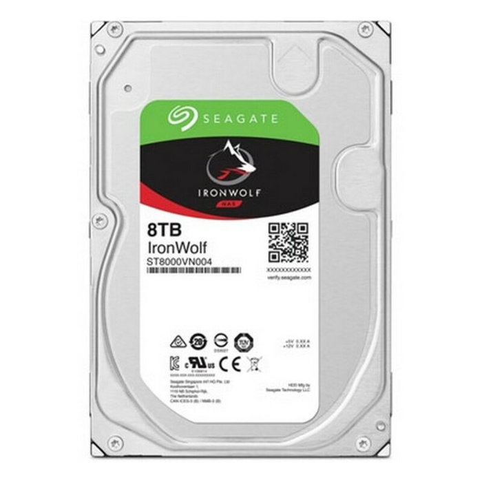 Seagate IronWolf ST8000VN004 8 TB 3.5 pulg. SATA III 7200 RPM