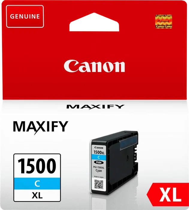 Canon PGI-1500XLC Cartucho de Tinta Cian XL Original Canon PGI-1500XLC Cartucho de Tinta Cian XL Original