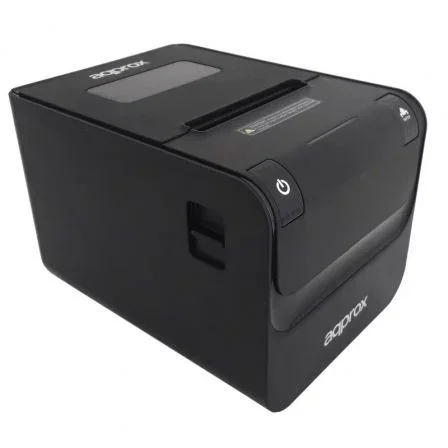 Approx appPOS80AMUSE Impresora de Tickets Térmica Ancho Papel 80mm USB RS232 Ethernet Negra