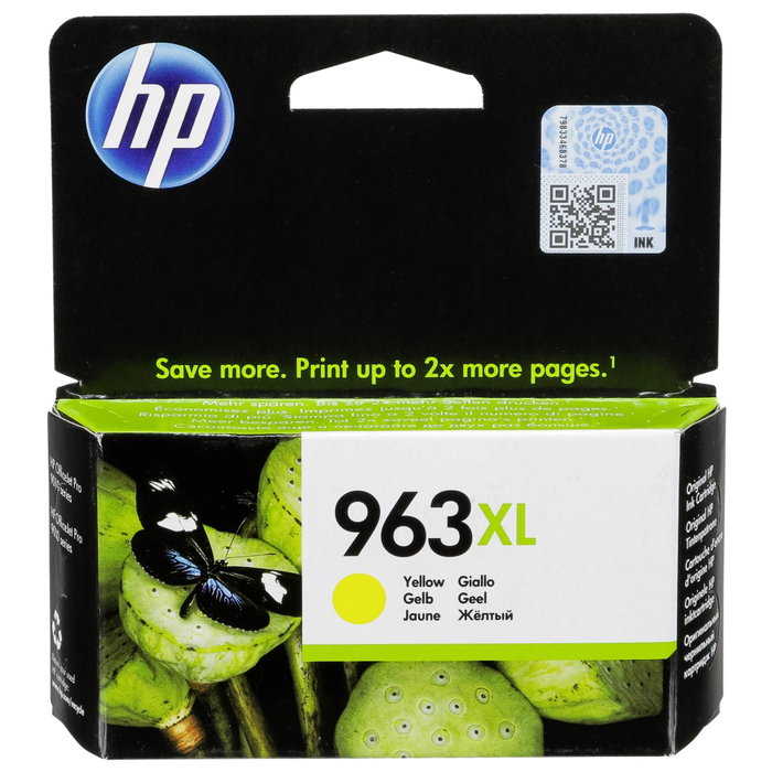 HP 963XL Cartucho de Tinta Amarillo High Yield HP 963XL Cartucho de Tinta Amarillo High Yield