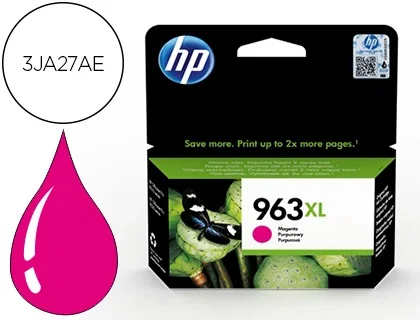 HP 963XL Cartucho de Tinta Original Magenta (3JA28AE) HP 963XL Cartucho de Tinta Original Magenta (3JA28AE)