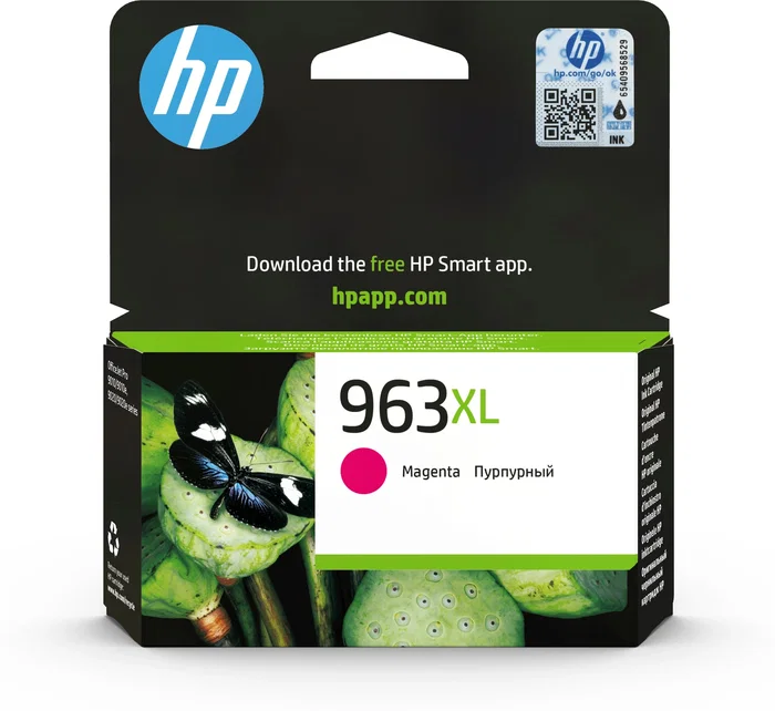 HP 963XL Magenta Cartucho de Tinta Original Alta Capacidad HP 963XL Magenta Cartucho de Tinta Original Alta Capacidad