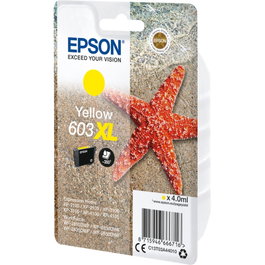 Epson Cartucho de Tinta 603XL Amarillo C13T03A44010