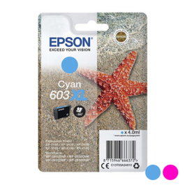 Epson Cartucho de Tinta 603XL Magenta C13T03A34010 alto rendimiento
