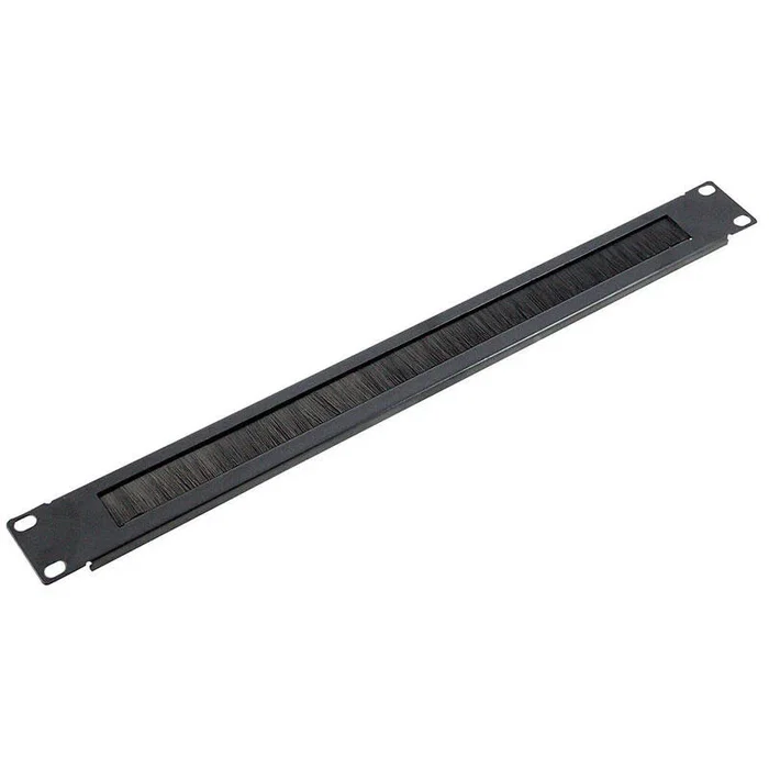 Monolith 30701500-1 Panel de Cepillo 1U 19" para Armario Rack, Fijación Frontal