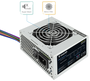TOOQ Ecopower II 500W SFX Plata