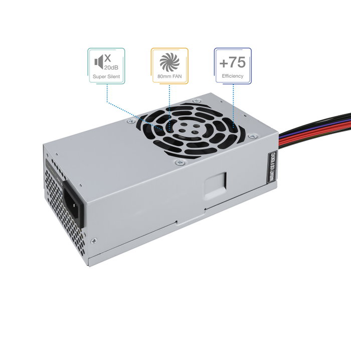 TOOQ Ecopower II 500W TFX Plata