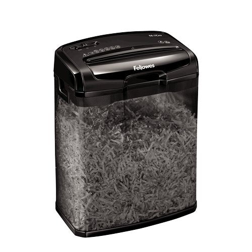 Fellowes M-7Cm Destructora de Papel - Corte en Partículas 4x35mm (P-4), 13L, Tritura 7 Hojas, Grapas y Tarjetas de Crédito Fellowes M-7Cm Destructora de Papel - Corte en Partículas 4x35mm (P-4), 13L, Tritura 7 Hojas, Grapas y Tarjetas de Crédito