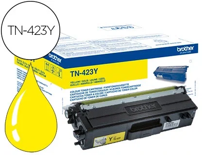 Brother TN-423Y Tóner Amarillo XL