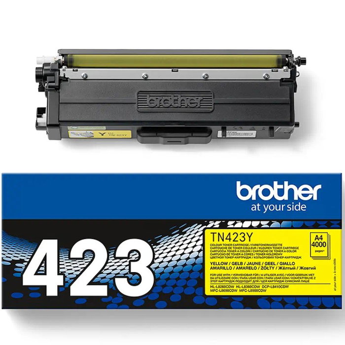 Brother TN-423Y Tóner Amarillo XL