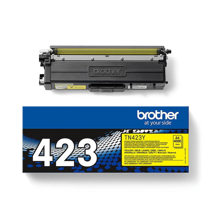 Brother TN-423Y Tóner Amarillo XL