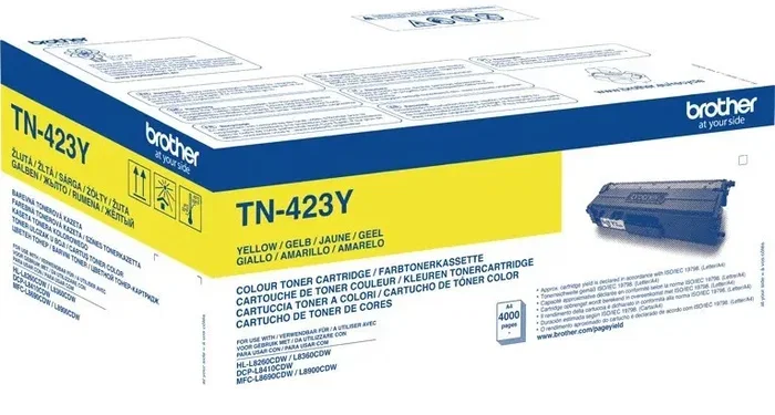 Brother TN-423Y Tóner Amarillo XL