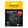 Intenso Tarjeta de Memoria microSDXC Premium 256 GB Negro Clase 10 UHS-I