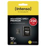 Intenso Tarjeta de memoria MicroSDXC UHS-I Premium 256 GB con adaptador