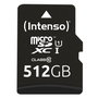 Intenso Micro SD Intenso 512GB Premium UHS-I Cl10 con adaptador