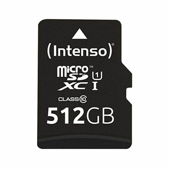 Intenso Micro SD Intenso 512GB Premium UHS-I Cl10 con adaptador Intenso Micro SD Intenso 512GB Premium UHS-I Cl10 con adaptador