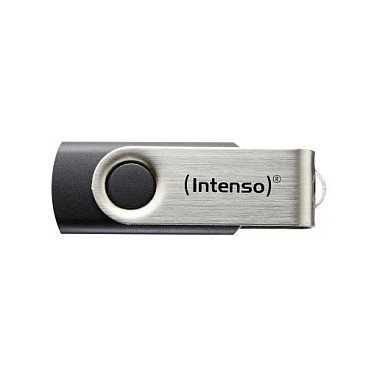 Intenso Memoria USB Basic Line 64 GB USB 2.0 Negro y Plata Intenso Memoria USB Basic Line 64 GB USB 2.0 Negro y Plata