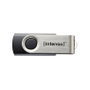 Intenso Memoria USB Basic Line 64 GB USB 2.0 Negro y Plata