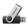 Intenso Memoria USB Basic Line 64 GB USB 2.0 Negro y Plata