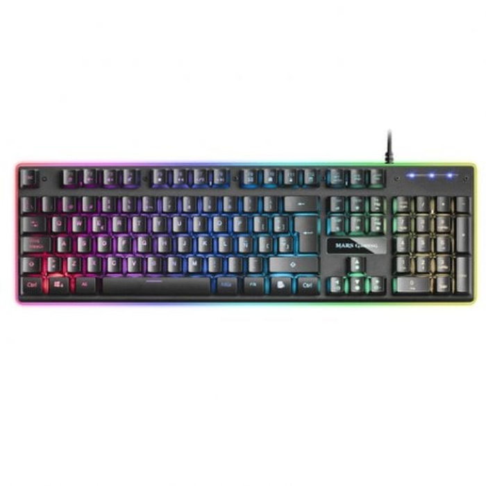 Mars Gaming MK320ES Teclado Gaming H-Mechanical RED RGB Español