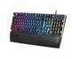 Mars Gaming MK320ES Teclado Gaming Semimecánico USB QWERTY Español, RGB 13 Modos, Tecnología H-MECH, Reposamuñecas Acolchado, Antighosting