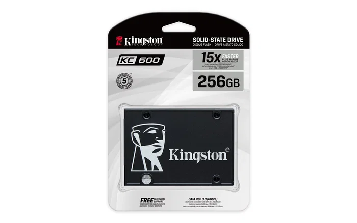Kingston KC600 256 GB SSD 2,5 pulgadas SATA III 3D TLC