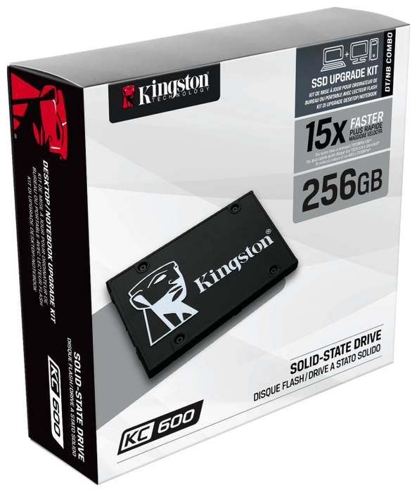 Kingston Technology KC600 Disco SSD 256GB SATA3 2.5"