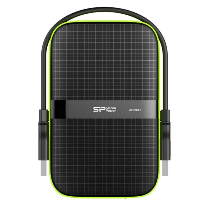 Silicon Power Disco Duro Externo A60 SP HD 4TB 2.5" USB 3.1 Armor - Portátil, Resistente a Golpes, Agua y Polvo, Carcasa de Goma Silicon Power Disco Duro Externo A60 SP HD 4TB 2.5" USB 3.1 Armor - Portátil, Resistente a Golpes, Agua y Polvo, Carcasa de Goma