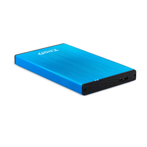 Tooq TQE-2527BL Caja Externa para Disco Duro 2.5 SATA Azul
