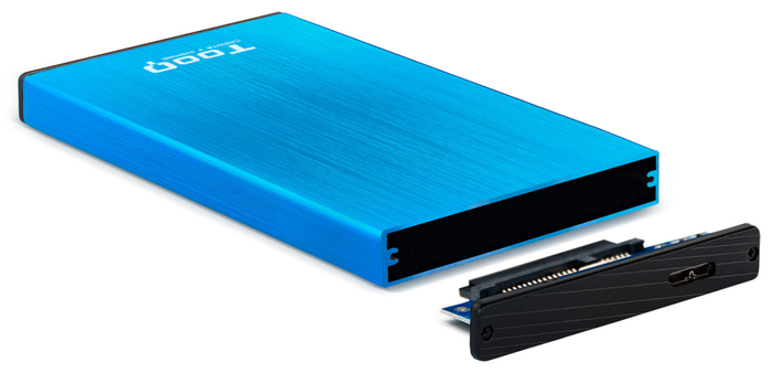 Tooq TQE-2527BL Caja Externa para Disco Duro 2.5 SATA Azul