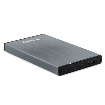 TOOQ TQE-2527G Caja para Disco Duro de 2.5'' SATA USB 3.1 Gris
