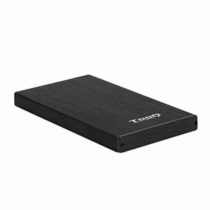 Tooq TQE-2527R Caja Externa para Disco Duro 2.5 Pulgadas SATA, Rojo/Negro